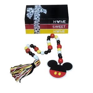 Mickey Mouse theme tiered tray decor